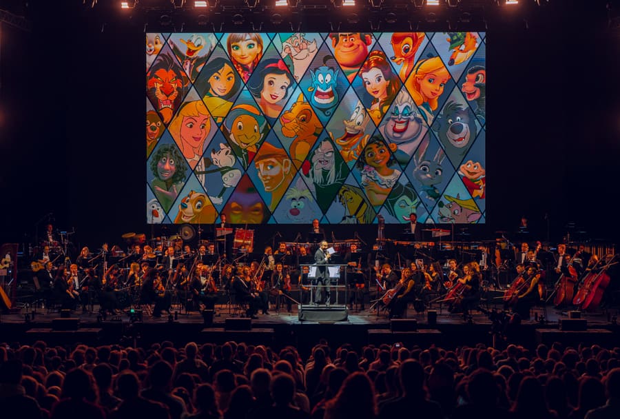 Auditorio de Starlite Madrid durante el concierto de Disney